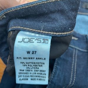Joe’s skinny ankle fit like new